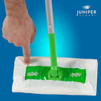 Wet Floor Wipes, Multi Surface Floor Cleaner Wet Mop Pads Fit Swiffer Sweeper Mop, Fresh Scent & Plant-Based Textured Cloth Trap Absorb Dirt, 20 Count (Pack of 8)