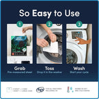 Apex Eco-Friendly Unscented Laundry Detergent Sheets (60 Loads) – 15x Powerful Sport Laundry Sheets Detergent, Hypoallergenic, No Plastic Waste - Travel friendly fabric softner sheet - USA Based