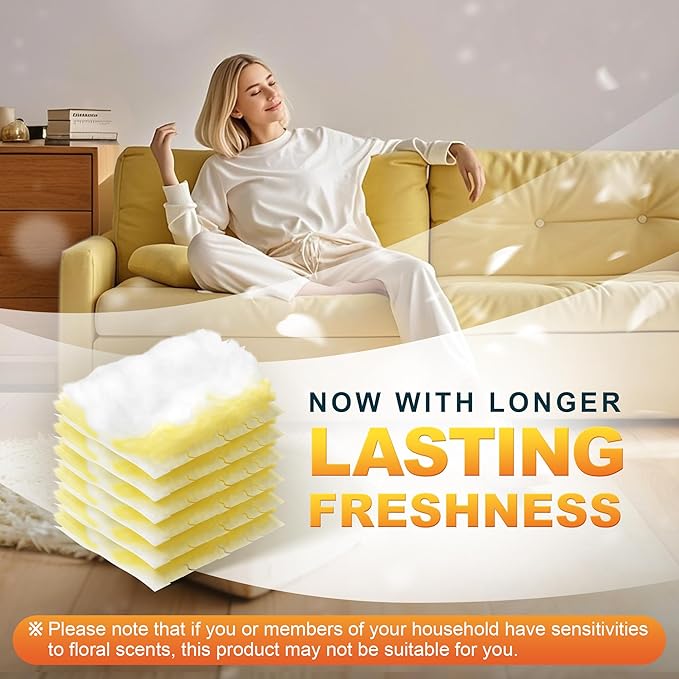 JOYMOOP Disposable Duster for Cleaning, with 1 Yellow Handles & 12 Ct Yellow Heavy Duty Refills for Swiffer Feather Duster, Household Cleaning Tool for Electronics, Dusting Furniture, Blinds