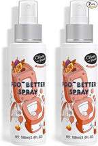 Clean-n-Fresh Toilet Spray, Autumn Air, Bathroom Odor Deodorizer, Air Fresheners for Home and Work, 6.8 Fl.Oz, Up to 400+ Uses