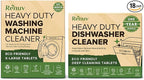 Washing Machine Cleaner + Dishwasher Cleaner Bundle - Heavy Duty Appliance Deep Cleaning, Descaling and Deodorizing