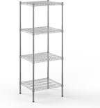 21" Deep x 24" Wide x 64" Height Wire Shelving Kit | 4-Tier | NSF Commercial Storage Rack Unit