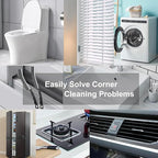 3 Pcs Crevice Cleaning Brush Multifunctional Hard Bristle Gap Cleaning Brush Tool, Grout Brush for Household Use, Home, Kitchen, Bathroom, Window, Vehicle, Faucets, Toilet, Grout