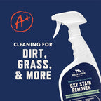 Rocco & Roxie Oxy Stain Remover - Oxygen Powered Carpet Cleaner Spray - Spot Cleaner for Upholstery, Couch, Laundry, Rug, Clothes, Car Seat, Mattress, Sofa, and More. - Pet & Baby Stains