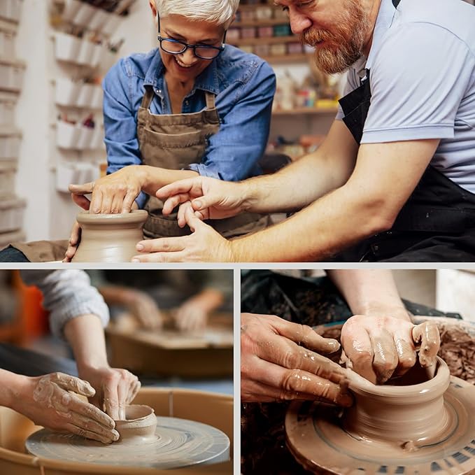 Matte Black Ceramic Vase, GUKJOB Small Cute Flower Vase for Pampas Grass, Home, Living Room, Dining Table, Farmhouse, Office Decor, Bedroom, Table, and Kitchen Shelf (Matte Black)