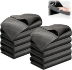 10pcs Thickened Magic Cleaning Cloth, Magic Cleaning Glass Cloth, Streak Free Reusable Microfiber Rag for Car, Window, Mirror, Kitchen (30x30cm)