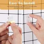 30 Pieces Self-Adhesive Clips Wall Tapestry Clips Sticky Plastic Photo Small Hanging Spring for Poster Photo Wall Teacher Student Home Applications(Clear)