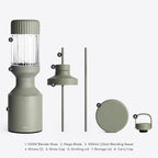 Beast Mega 1200 | Premium Countertop Blender | Smoothies, Shakes, Sauces, Dips, Soups | Blends Ice and Frozen Fruit | Includes Extra Lids and Straw System | 1200W | (Sage, 120V)