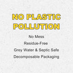 Eco Dishwasher Detergent Sheets Up To 160 Loads, Citrus Lemon Scent Plastic Free Dishwashing Soap Strips With High Efficient Solid Enzyme, Leaving Dishes Sparkling Clean