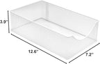 Sorbus 2 Tier Under Sink Bathroom Organizers and Storage, Strong Steel Mesh Sliding Drawers for Enhanced Bathroom Storage Ideal Bathroom Organization and Storage & Under Kitchen Sink Organizer (White)