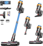 Cordless Vacuum Cleaner, 580W 48KPA 70Mins Vacuum Cleaners for Home, Self-standing Stick Vacuum with Aromatherapy, Anti-Tangle Brush, Wall Mount Charging Vacuum for Hardwood Floor/Carpet/Pet Hair