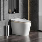 DOWRY Toilet Plunger with Holder for Bathroom,Powerful Efficient Force Suction Cup,Heavy Duty, Quick Dry