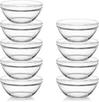 Sweejar 5.5 inch Glass Soup Bowls Set, 20 oz Cereal Bowls, Bowls Set for Cereal Soup Salad Pasta Rice Oatmeal, 9 pack