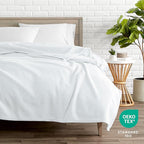 Bare Home Polar Fleece Blanket - Full/Queen - White - Warm & Cozy - Premium Fleece Throw for Bed, Sofa, Camping, Travel and Cold Nights - Lightweight Blanket (Full/Queen, White)