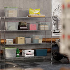 18" Deep x 72" Wide x 64" Height Wire Shelving Kit | 4-Tier | NSF Commercial Storage Rack Unit