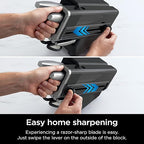 Ninja K62014 Foodi NeverDull Premium 14-Piece German Stainless Steel Knife System with Built-in Sharpener, Stainless Steel/Black