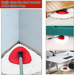 3 Pack White Spin Mop Replacement Heads, Mop Head Replacement 100% Microfiber, Deep Cleaning, Spin Mop Refill Replacement Head Compatible with 1-Tank System