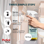 RV Interior Cleaner 16 oz - Camper All Purpose Cleaner for RVs, Toilet, Countertops, Flooring, Upholstery, Fabric, Leather & More - Natural Clean - Safe on All Surfaces