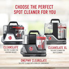 Hoover ONEPWR CleanSlate Cordless Portable Carpet + Upholstery Spot Cleaner Machine, Powerful Suction, Versatile Tools, Car and Auto Detailer, Pair with Hoover Spot & Upholstery Cleaner Solution