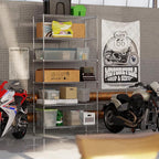 21" Deep x 48" Wide x 96" Height Wire Shelving Kit | 6-Tier | NSF Commercial Storage Rack Unit