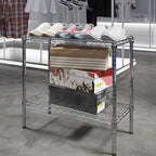 14" Deep x 30" Wide x 27" Height Wire Shelving Kit | 2-Tier | NSF Commercial Storage Rack Unit
