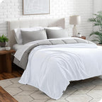 Bare Home Textured Fleece Blanket - Twin/Twin Extra Long - Ultra-Soft Lightweight for Bed, Sofa, and Couch - Luxury Microplush - Cozy Warm Blanket (Twin/Twin XL, Chevron White)