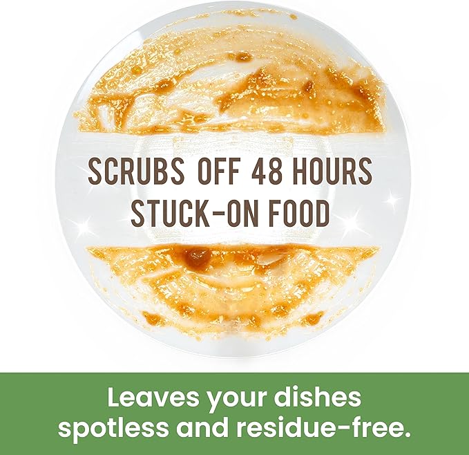 COCO+ Dishwasher Detergent Pods - Nano-Concentrated Enzymes Power with Rinse Aid & Hard Water Protection - Sparkling, Spotless Dishes - 50 Pods (Fragrance Free)