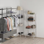 21" Deep x 24" Wide x 64" Height Wire Shelving Kit | 4-Tier | NSF Commercial Storage Rack Unit