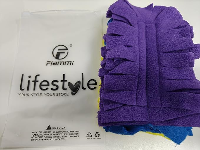 Flammi 360° Fleece Duster Refills for Swiffer, Reusable Dusting Refills Heavy Duty Cloths for Cleaning Compatible with Swiffer Hand Duster (3 Pack-Mixed Color)