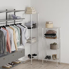 14" Deep x 24" Wide x 54" Height Wire Shelving Kit | 4-Tier | NSF Commercial Storage Rack Unit