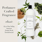 The Laundress Fabric Conditioner Classic, Fabric Softener Liquid, Concentrated, 32 Fl Oz, Soften Fabrics, Reduces Static