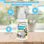 Grandma's Secret Wrinkle Remover Spray - Easily Removes Wrinkles & Odors - Wrinkle Release, Fabric Refresher Spray, Chlorine, Bleach and Toxin-Free - 3 Ounce, 3 Pack