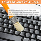 3 Pack Microfiber Duster Brush, Soft Bristles Detailing Brush Dusting Tools, Cleaning Brushes Duster for Auto Interior, Automotive Dashboard, Arts and Crafts, Digital Product, Keyboard