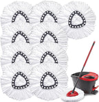 Tataanty Mop Head Replacement for O Cedar: Mop Replace Head Easy Wring Spin Mop for 1 Tank System - Heads Replacements Easy to Clean Replaceable Mop Head Machine Washable (9 Pack)