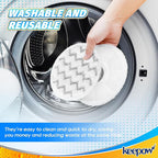 KEEPOW Rotating Mop Pads Compatible with Bissell SpinWave SmartSteam Scrubbing Steam Mop 3897A 3712C 3712W, Spinwave Replacement Mop Scrubby Pads (2 Pack)