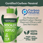 Nespresso Compatible Vertuo Cleaning & Descaling Kit. Includes 1 Bottle of Descaling Solution, 6 Cleaning Tablets and 1 Reusable Pod. Carbon Neutral Vertuoline Maintenance Kit. 6 Month Supply.