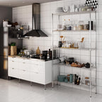 14" Deep x 48" Wide x 86" Height Wire Shelving Kit | 5-Tier | NSF Commercial Storage Rack Unit