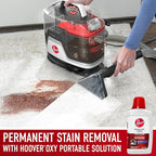 Hoover CleanSlate Plus Portable Carpet + Upholstery Spot Cleaner Machine, Powerful Suction with Versatile Tools, Pet Stain Remover, Car and Auto Detailer, Pair with Hoover Carpet Cleaner Solution