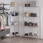 18" Deep x 42" Wide x 74" Height Wire Shelving Kit | 4-Tier | NSF Commercial Storage Rack Unit