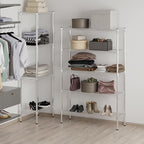 14" Deep x 42" Wide x 64" Height Wire Shelving Kit | 5-Tier | NSF Commercial Storage Rack Unit