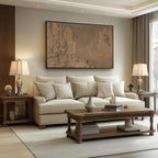 Vintage Table Lamps Set of 2 for Living Room Bedroom, 2 USB Ports 25'' Rustic Farmhouse Desk Lamp with Nightlight, Iron Gray Hollow Out Resin Lamp for End Table (Bulbs Included)