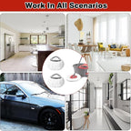 3 Pack White Spin Mop Replacement Heads, Mop Head Replacement 100% Microfiber, Deep Cleaning, Spin Mop Refill Replacement Head Compatible with 1-Tank System