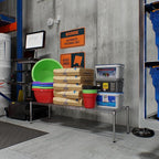 18" Deep x 60" Wide x 14" Height Wire Shelving Kit | 1-Tier | NSF Commercial Storage Rack Unit