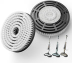 AIR U+ Newly Upgraded Steam Mop Replacement Brush Pads for Shark Steam and Scrub Mop S8201 S8001 S7201 S7000 Series (2 Count)