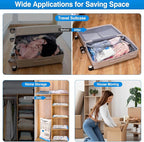 Cordless Electric Pump for Vacuum Storage Bags Travel Air Pump for Various Space Saver Bags Portable Rechargable Seal Bag Pump for Compression Clothes, Blanket, Luggage (Storage Bag Not Included)