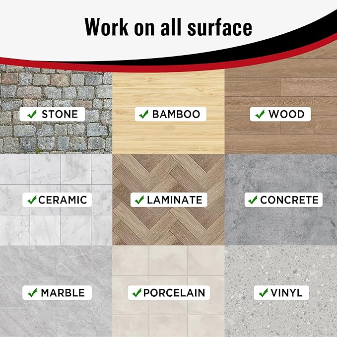 Mop Head Replacement - Spin Mop Replacement Head - Microfiber Easywring Mop Heads for O-Cedar, [6 Pack] Easy to Install and Easy-to-Replace, Machine Washable Mop Refill