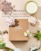 M&SENSE Peaceful Patchouli Scented Candle 35oz 150H Burn Time Long Lasting, 3-Wick Natural Aromatherapy Candle Highly Scented, Home Fragrance Housewarming Gifts