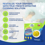 True Fresh Garbage Disposal Cleaner Powder Drop-in Sink Packets 24-Pack – Deep Cleaning & Descaling for Kitchen Sinks, Removes Odor-Causing Residue, Septic Safe, Easy-to-Use Formula