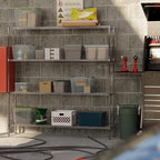 14" Deep x 72" Wide x 74" Height Wire Shelving Kit | 4-Tier | NSF Commercial Storage Rack Unit