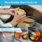 dadali Natural Solid Dish Soap Bar 25oz (Pack of 5) – Biodegradable Dish Soap Block, Eco-Friendly, Zero Waste, Gentle on Skin, Safe Cleaner for Dishware, Fruits, and Vegetables, Lemon Essential Oil.